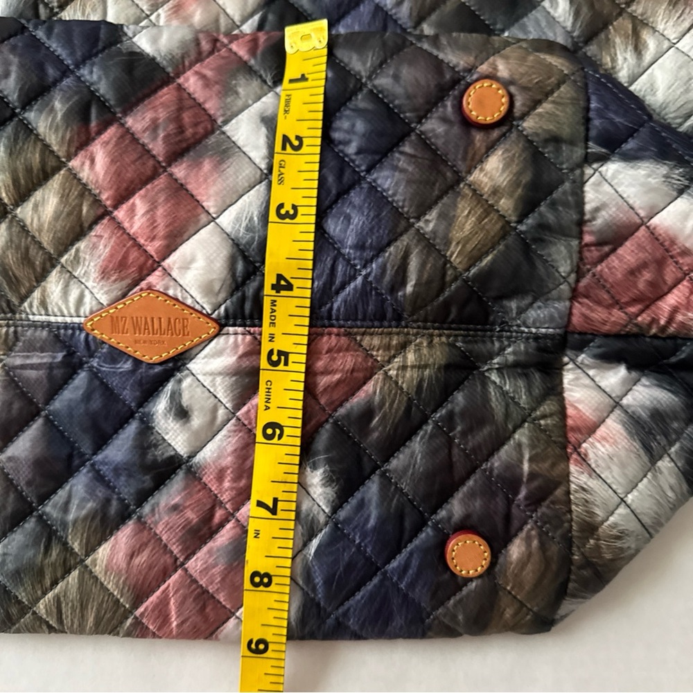 MZ Wallace Medium Fur Printed Metro Tote Deluxe Bag - Picture 7 of 16